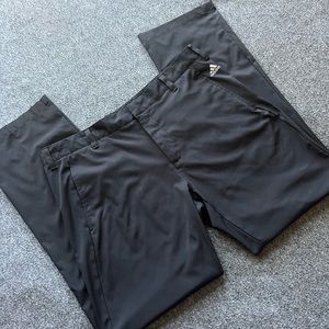 Adidas Mens Black Golf Pants Size 35/32